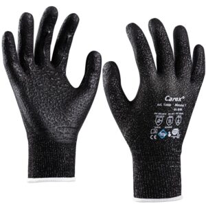 Art. 13880   Carex Mandal 1 Strickhandschuh, antistatisch, schwarze Beschichtung,  Farbe: schwarz
