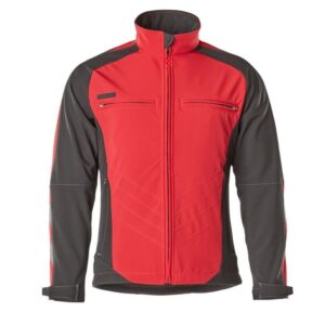 MASCOT® Dresden Softshelljacke rot/schwarz
