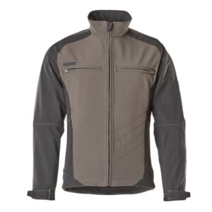 MASCOT® Dresden Softshelljacke dunkelanthrazit/schwarz