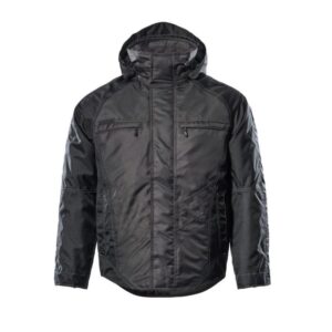 MASCOT® FRANKFURT Pilotjacke, DUNKELANTHRAZIT/SCHWARZ (100% Polyester/255 g/m²)