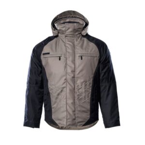 MASCOT® FRANKFURT Pilotjacke, HELLKHAKI/SCHWARZ (100% Polyester/255 g/m²)