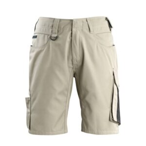 MASCOT® STUTTGART Shorts, HELLKHAKI/SCHWARZ (65% Polyester/35% BW, 270 g/m²)