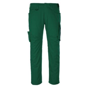 MASCOT® DORTMUND Hose, GRÜN/SCHWARZ (70% Polyester/30% Tencel, 340 g/m²)
