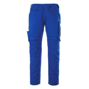 MASCOT® DORTMUND Hose, KORNBLAU/SCHWARZBLAU (70% Polyester/30% Tencel, 340 g/m²)