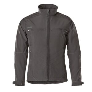 MASCOT® DRESDEN Soft Shell Jacke mit Stretch, SCHWARZ (100% Polyester/305 g/m²)