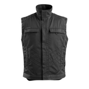 MASCOT® HAGEN Weste, SCHWARZ (65% Polyester/35% BW, 270 g/m²)