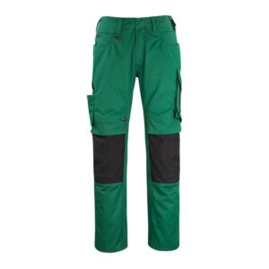 MASCOT® ERLANGEN Hose, GRÜN/SCHWARZ (70% Polyester/30% Tencel, 340 g/m²)