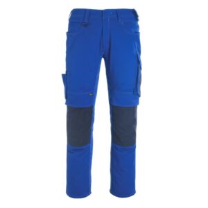 MASCOT® ERLANGEN Hose, KORNBLAU/SCHWARZBLAU (70% Polyester/30% Tencel, 340 g/m²)