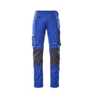 MASCOT® LEMBERG Hose, KORNBLAU/SCHWARZBLAU (50% Polyester/50% BW, 205 g/m²)