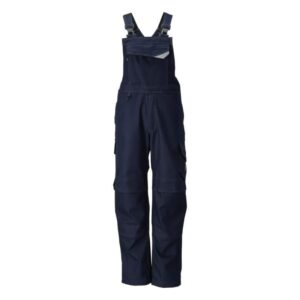 MASCOT® ORON Latzhose, SCHWARZBLAU (60% Modacryl/39% BW/1% Kohlefasern, 275 g/m²)