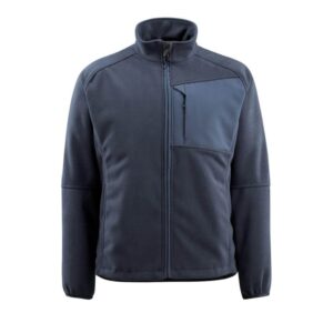 MASCOT® MARBURG Fleecejacke, SCHWARZBLAU (100% Polyester, 345 g/m²)