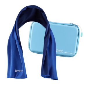 BODYCOOL TRAVEL TOWEL+, BLUE , INUTEQ-QCK