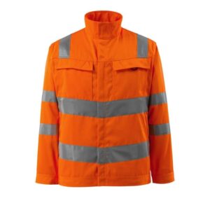 MASCOT® BUNBURY Arbeitsjacke, ORANGE Teflon®-behandelt (65% Polyester/35% BW, 290 g/m²)