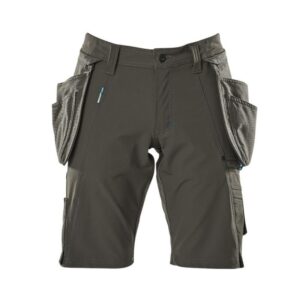 MASCOT® ADVANCED Shorts mit Hängetaschen, DUNKELANTHRAZIT ( 93%Nylon/7% Elasthan, 250g/m²
