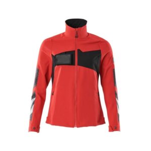 MASCOT® Accelerate Jacke, Damen, Stretch, leicht verkehrsrot/schwarz