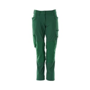 MASCOT® Accelerate Hose, Damen,Diamond, Knietaschen,Stretch grün