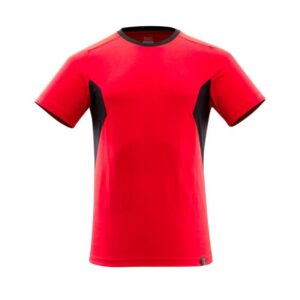 MASCOT® Accelerate T-Shirt, moderne Passform verkehrsrot/schwarz
