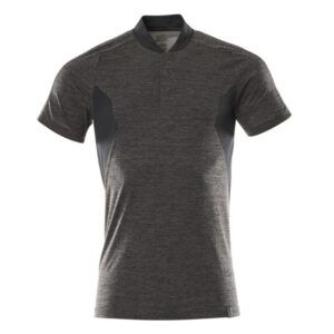 MASCOT® Accelerate Polo-Shirt, COOLMAX®PRO,moderne Passform dunkelanthrazit/schwarz