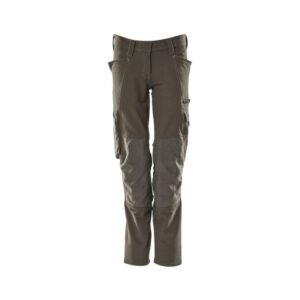 MASCOT® Accelerate Hose, Damen, Pearl, Knietaschen, Stretch dunkelanthrazit
