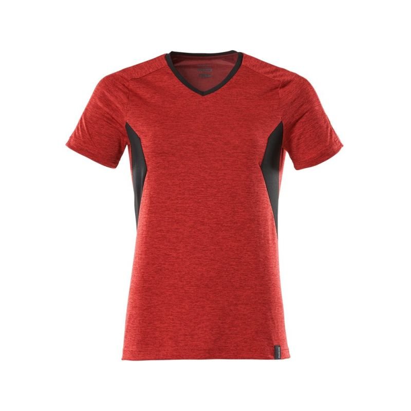MASCOT® Accelerate T-Shirt, Damen, mit COOLMAX®PRO verkehrsrot/schwarz