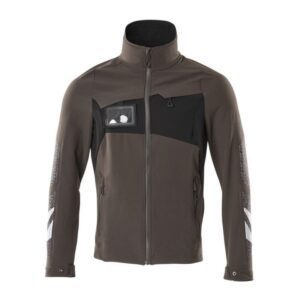 MASCOT® Accelerate Jacke, Vier-Wege-Stretchstoff, leicht dunkelanthrazit/schwarz