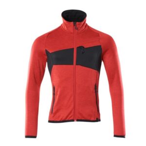 MASCOT® Accelerate Fleecepullover mit Reißverschluss verkehrsrot/schwarz