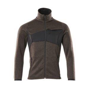 MASCOT® Accelerate Strickpullover mit Reißverschluss dunkelanthrazit/schwarz