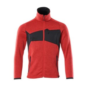 MASCOT® Accelerate Strickpullover mit Reißverschluss verkehrsrot/schwarz