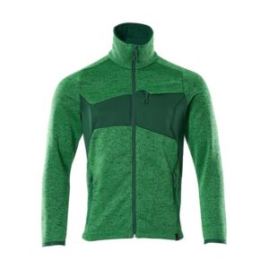 MASCOT® Accelerate Strickpullover mit Reißverschluss grasgrün/grün