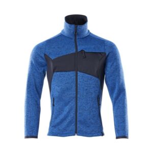 MASCOT® Accelerate Strickpullover mit Reißverschluss azurblau/schwarzblau