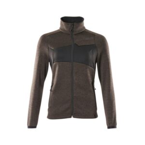 MASCOT® Accelerate Strickpullover mit Reißverschluss, Damen dunkelanthrazit/schwarz