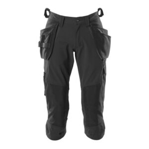 MASCOT® Accelerate Dreiviertel-Hose, Hängetaschen, Stretch schwarz
