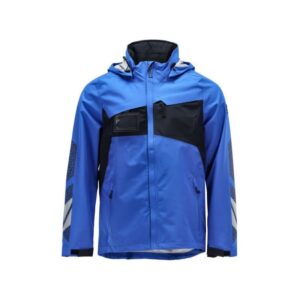 MASCOT® Accelerate Hard Shell Jacke, wasserdicht azurblau/schwarzblau