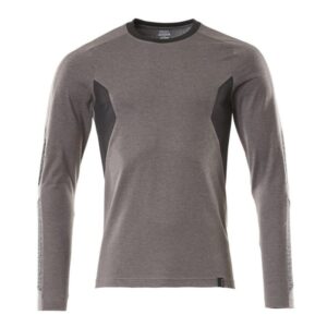 MASCOT® Accelerate T-Shirt, Langarm, Modern Fit dunkelanthrazit/schwarz