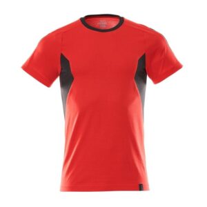 MASCOT® Accelerate T-Shirt, moderne Passform verkehrsrot/schwarz
