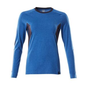 MASCOT® Accelerate T-Shirt, Langarm, Damen azurblau/schwarzblau