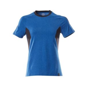 MASCOT® Accelerate T-Shirt, Damen azurblau/schwarzblau