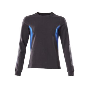 MASCOT® Accelerate Sweatshirt, Damen schwarzblau/azurblau