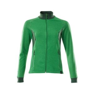 MASCOT® Accelerate Sweatshirt mit Zipper, Damen grasgrün/grün
