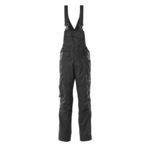 MASCOT® Accelerate Latzhose, Knietaschen, Stretch-Einsätze schwarz