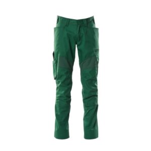MASCOT® Accelerate Hose mit Knietaschen, Stretch-Einsätze grün