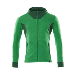 MASCOT® Accelerate Sweatshirt mit Kapuze, moderne Passform grasgrün/grün