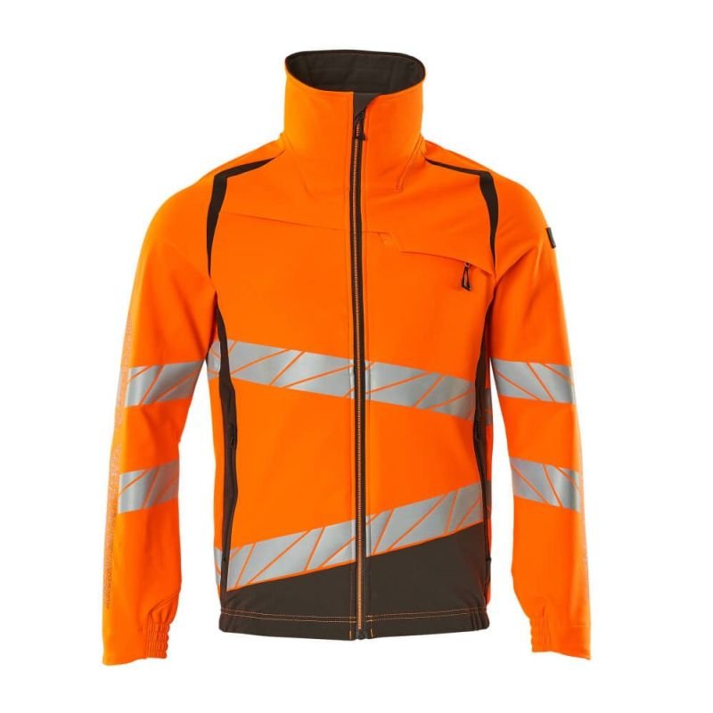 MASCOT® Accel. Safe Arbeitsjacke Jacke, ULTIMATE STRETCH hi-vis orange/dunkelanthrazit