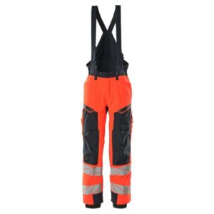 MASCOT® ACCELERATE SAFE, Winterhose, rot/schwarzblau