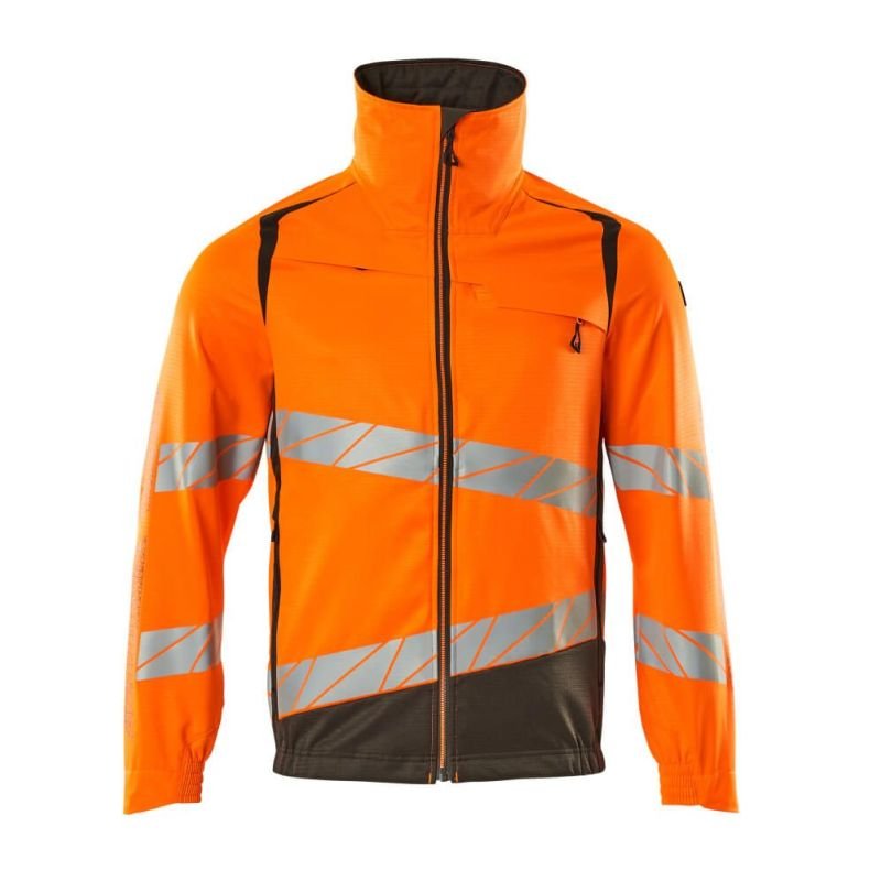 MASCOT® Accel. Safe Arbeitsjacke Jacke, Stretch-Einsätze hi-vis orange/dunkelanthrazit