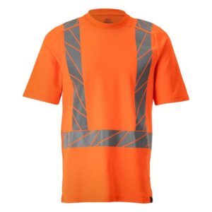 MASCOT® ACCELERATE SAFE T-SHIRT Hi-vis Orange, (50% Polyester/50% Baumwolle, ca. 150 g/m²)
