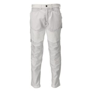 MASCOT® Hose mit Knietaschen,  STRETCH Zones, weiß, 50% Baumwolle/50% Polyester, 205 g/m²