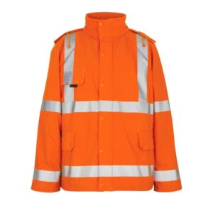 FELDBACH, Regenjacke, 60% Pol./40% Polyu., orange