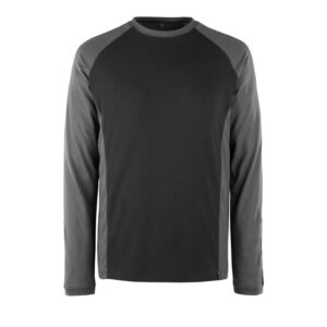 MASCOT® BIELEFELD T-Shirt, SCHWARZ/DUNKELANTHRAZIT (60% BW, 40% Polyester/ 195 g/m²)
