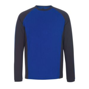 MASCOT® BIELEFELD T-Shirt, KORNBLAU/SCHWARZBLAU (60% BW, 40% Polyester/ 195 g/m²)